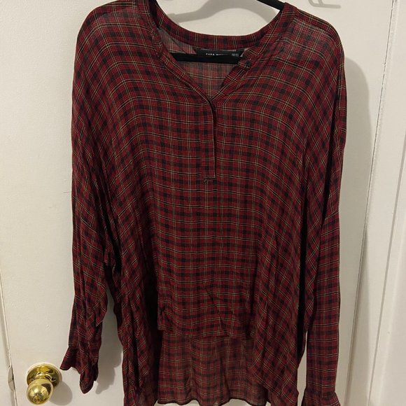 Zara plaid shirt - Picture 4 of 5